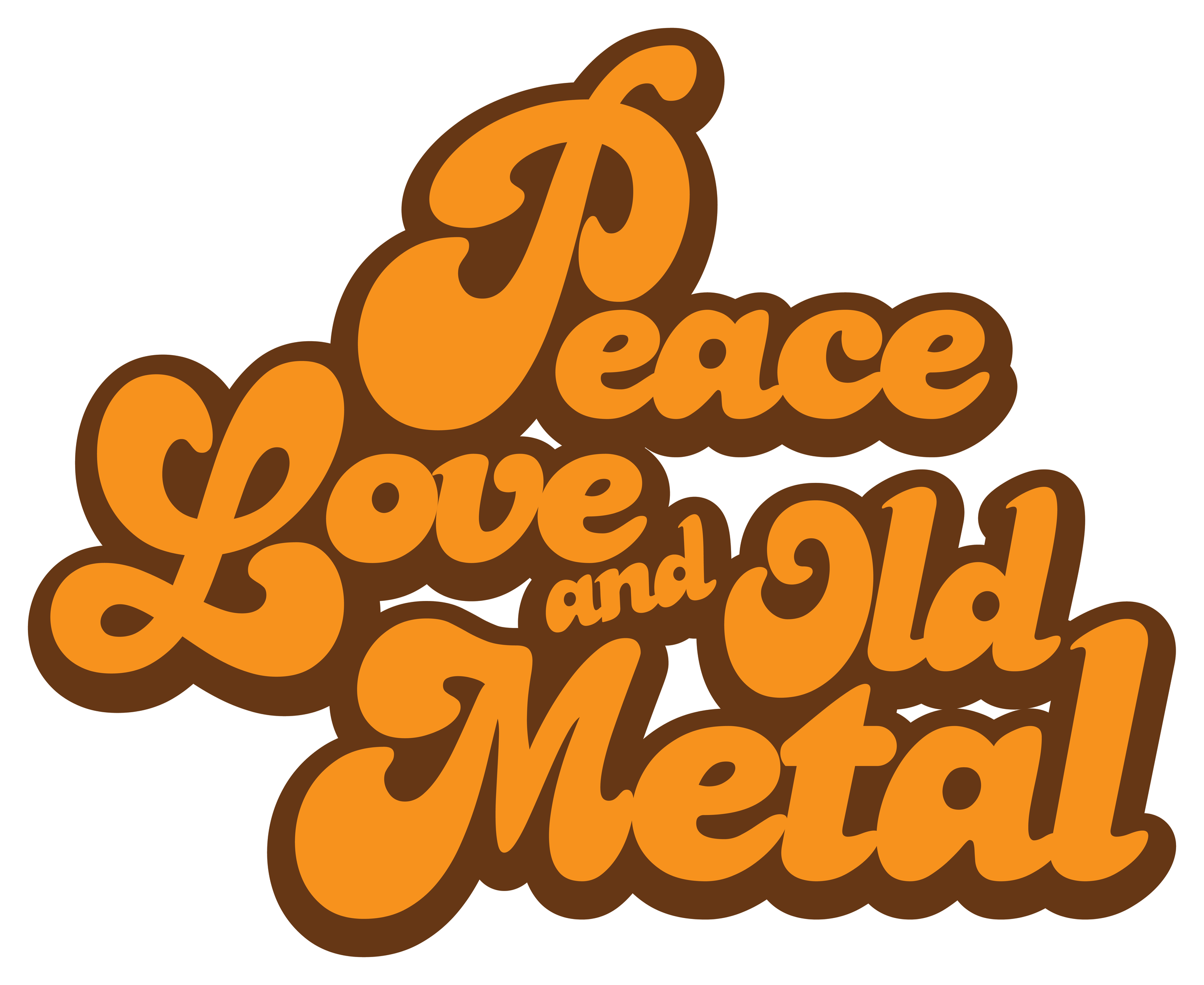 Merch > Peace, Love, & Old Metal — RelateGREAT.net